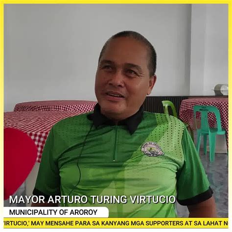 aroroy masbate mayor|PROFILE: ARTURO VIRTUCIO .